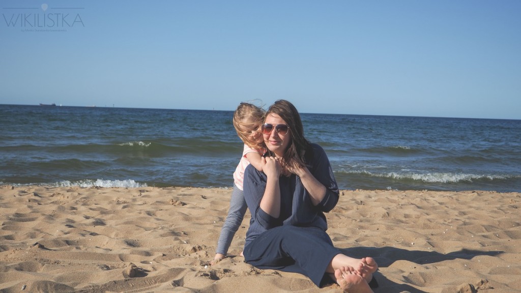 mama i córka, wikilistka, nad morzem, lifestyle blog, blog rodzinny,