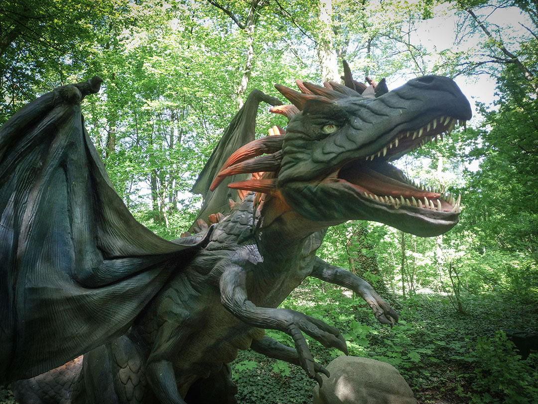 dinopark Malbork, park ruchomych dinozaurów i smoków