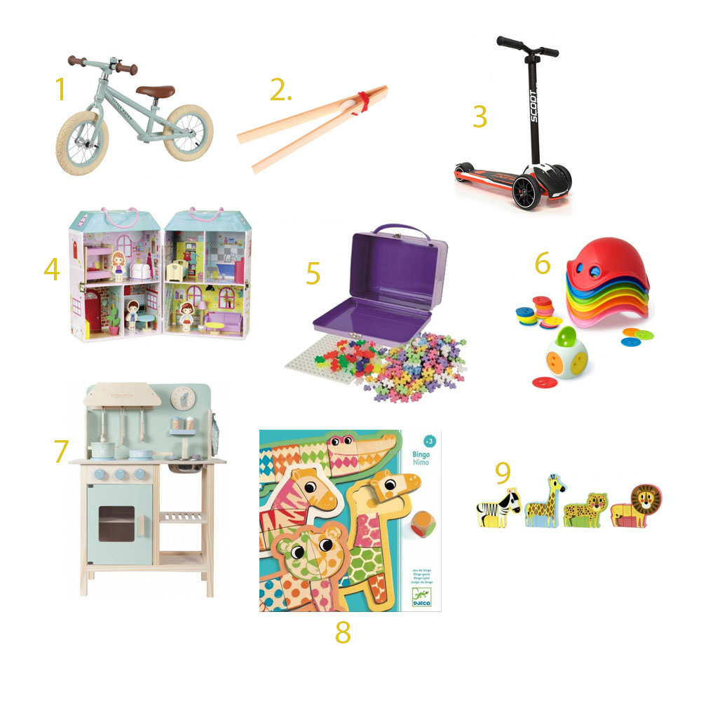 prezent na dzień dziecka, rowerek biegowy, hulajnoga, zamykany domek, kuchenka do zabawy